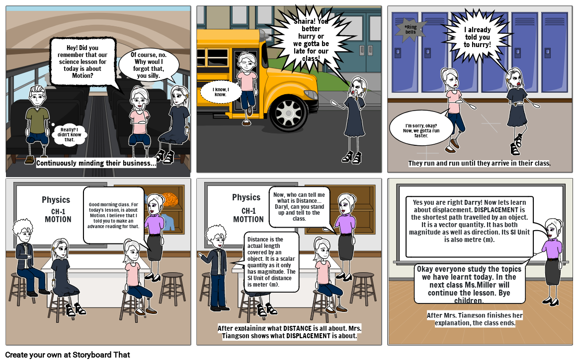 Physics comic strip 9C