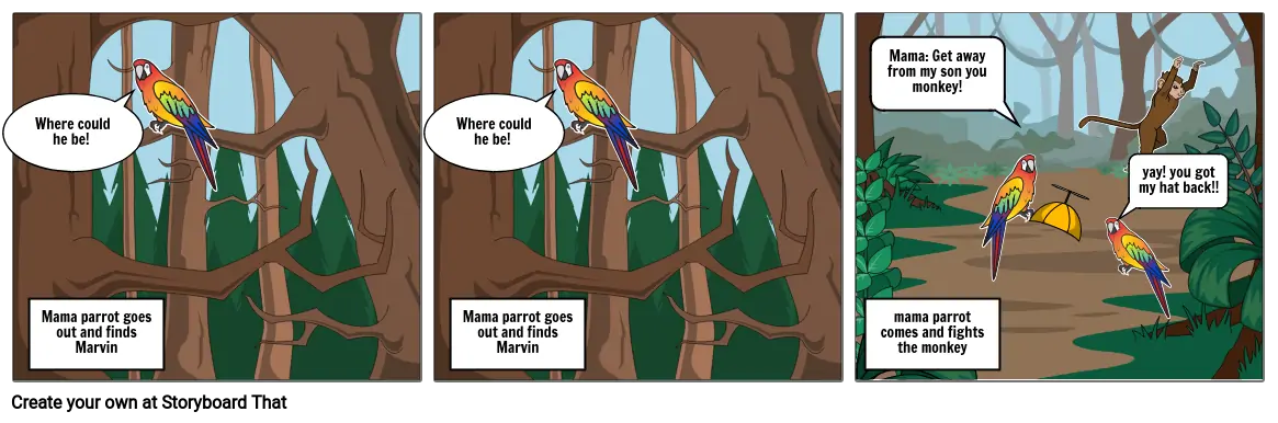 Marvin the Curious parrot part 2