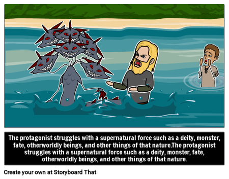 Character vs Supernatural Example