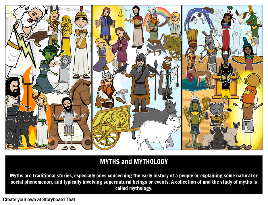 Myth Definition Storyboard Av Lauren