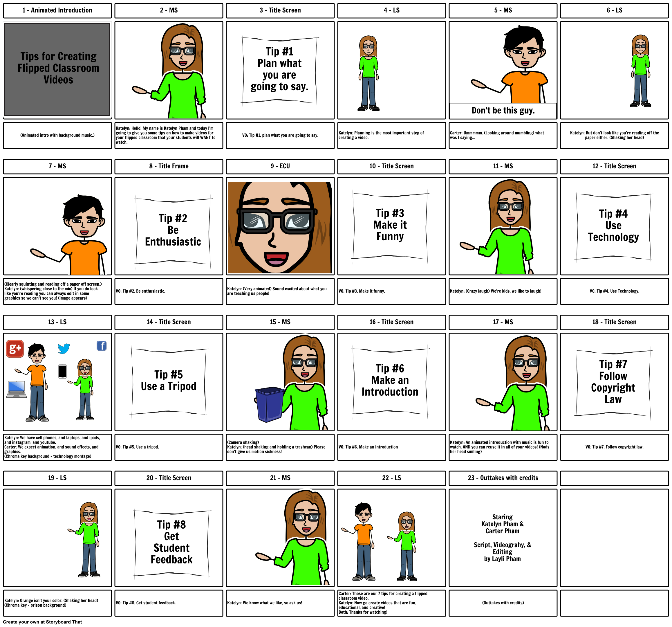 flipped-video-tips-storyboard-by-laylipham