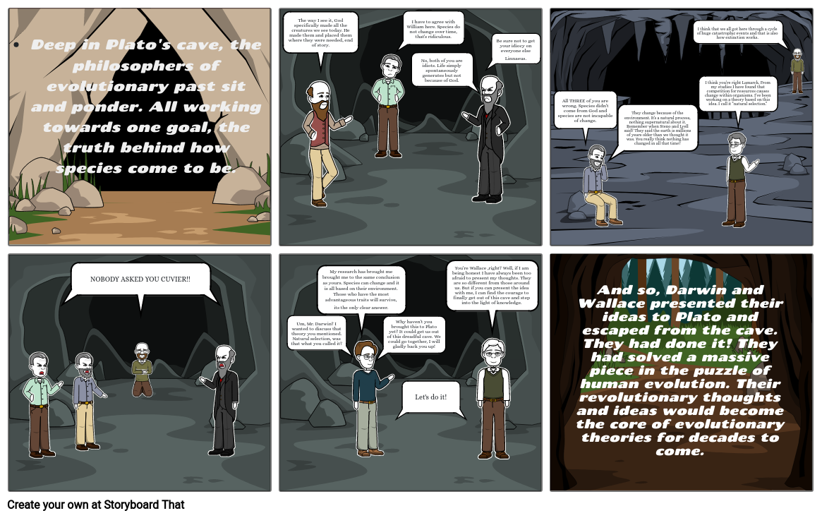 ANTH 363 Comic Storyboard por ldm1312