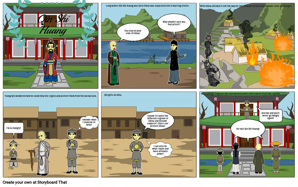 Qin Shi Huang Comic