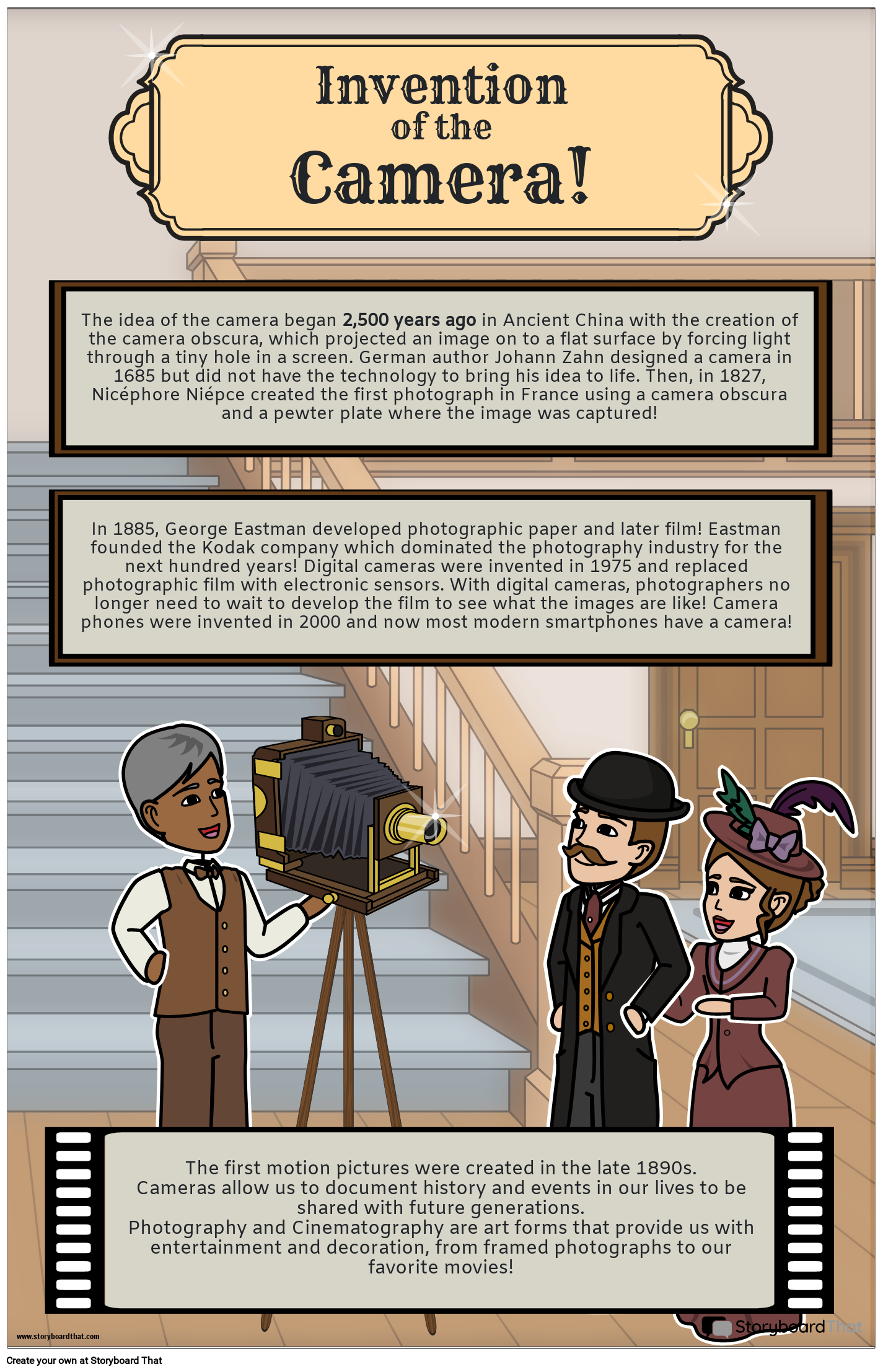 invention-of-the-camera-storyboard-by-liane