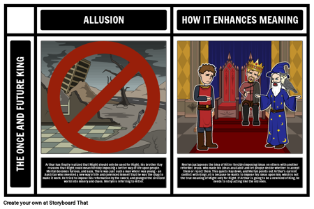 Once and Future King Allusions