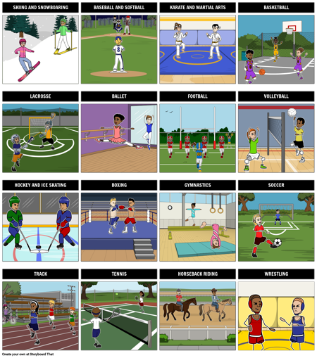 Sports Figures with Titles