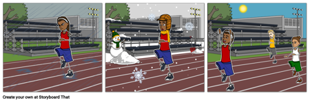 Training Rain or Shine for the Win