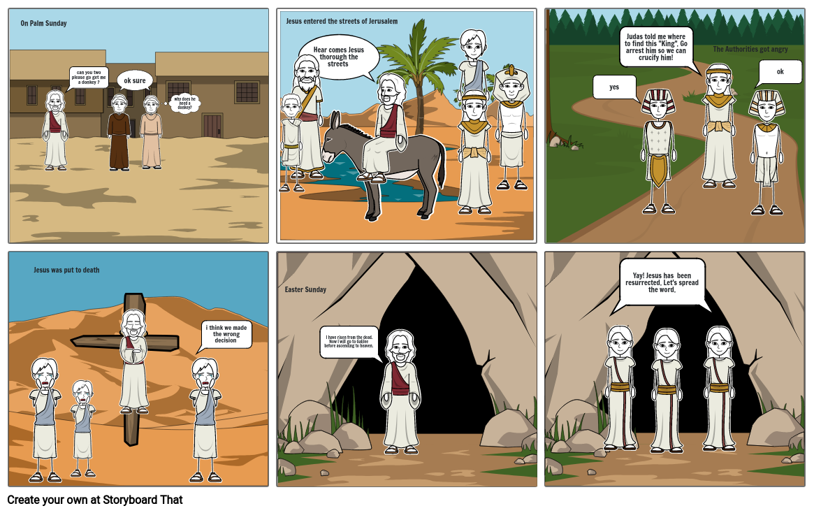 religion storyboard