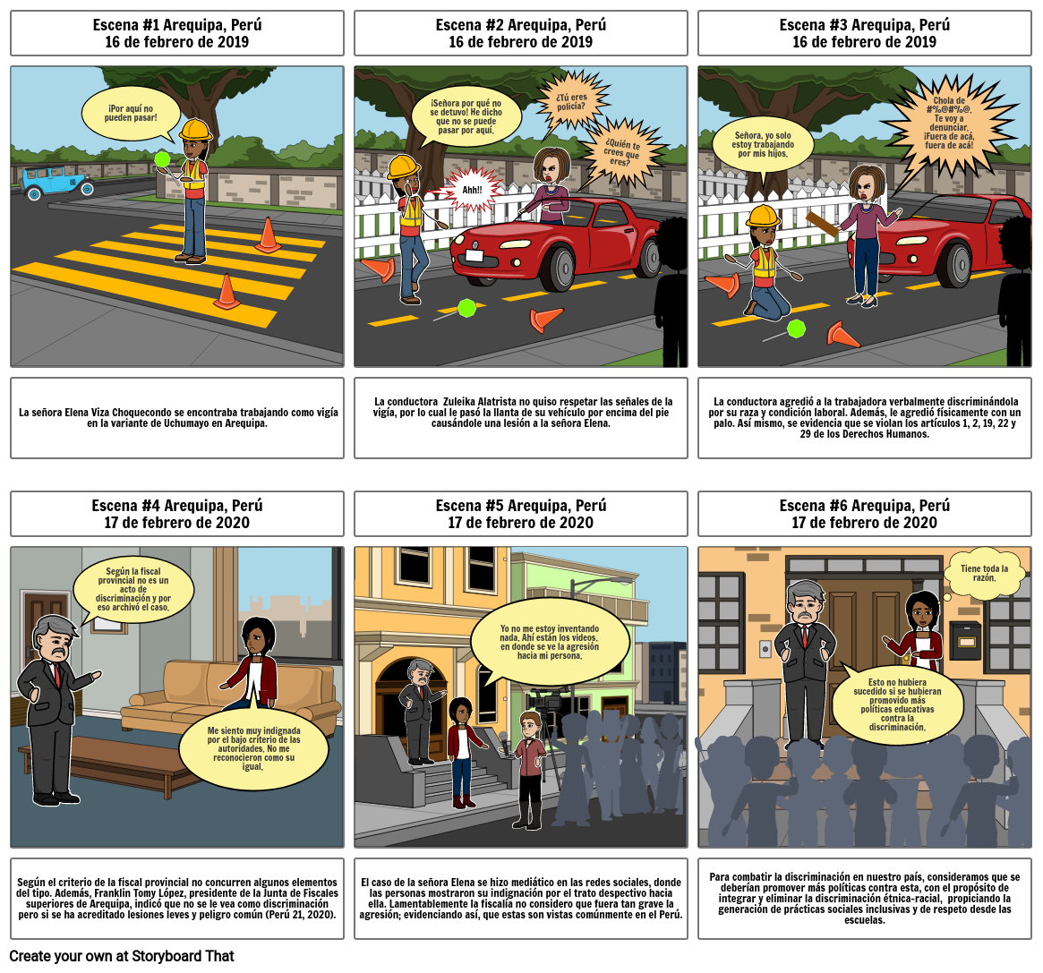 discriminaci-n-tnico-racial-storyboard-por-lisbeth57347