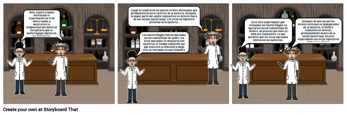 EXPERIMENTO 2 COMIC BIOLOGIA