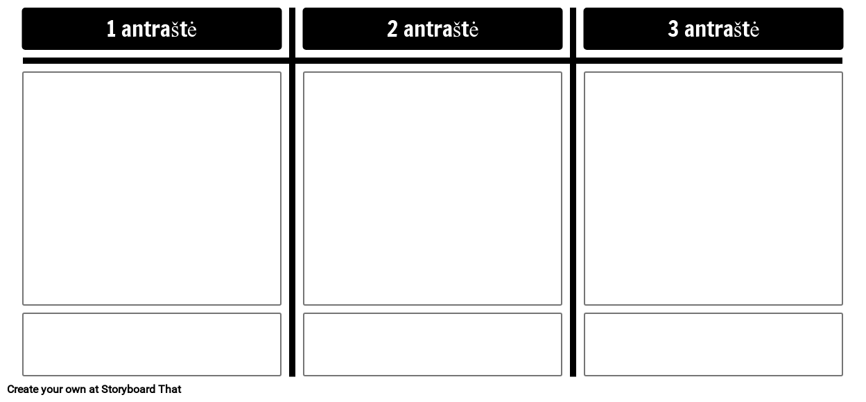 3 Stulpelio Diagrama