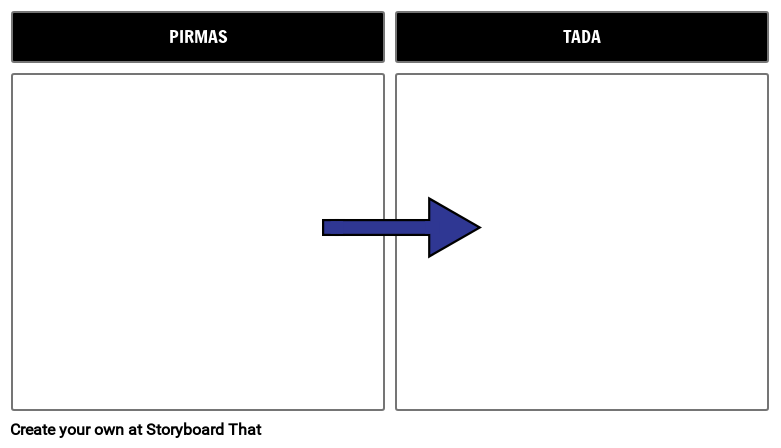 Pirma Tada Šablono Storyboard von lt-examples
