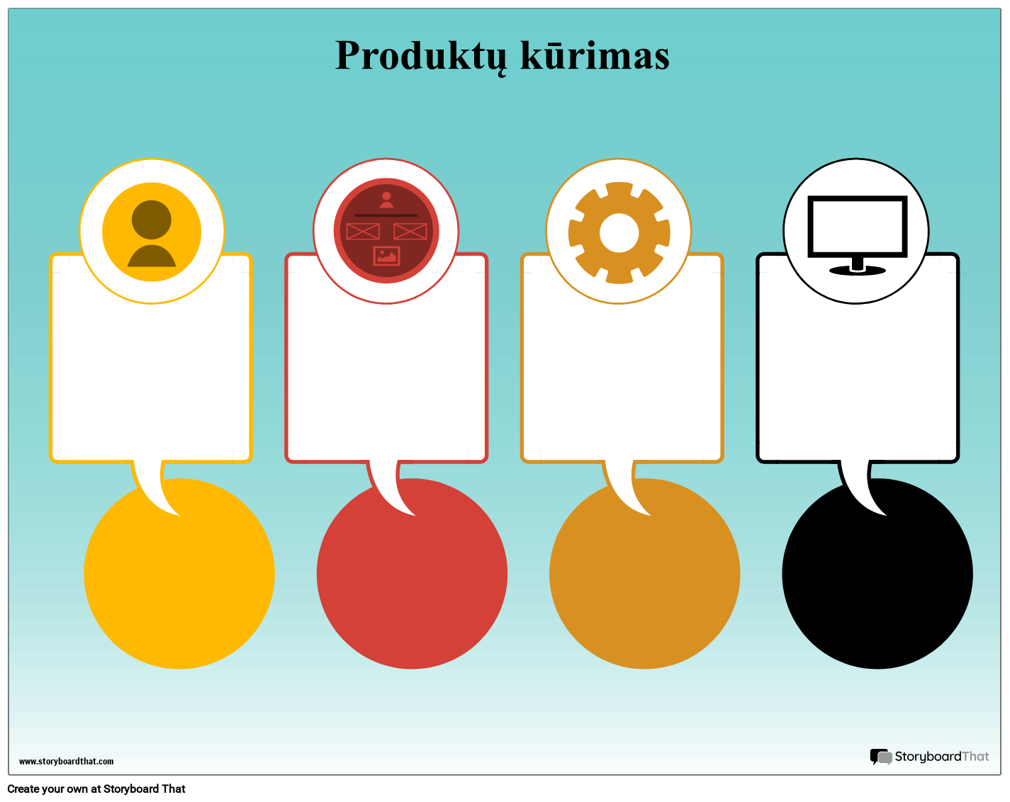 Produkto Kūrimas 1 Storyboard por lt-examples