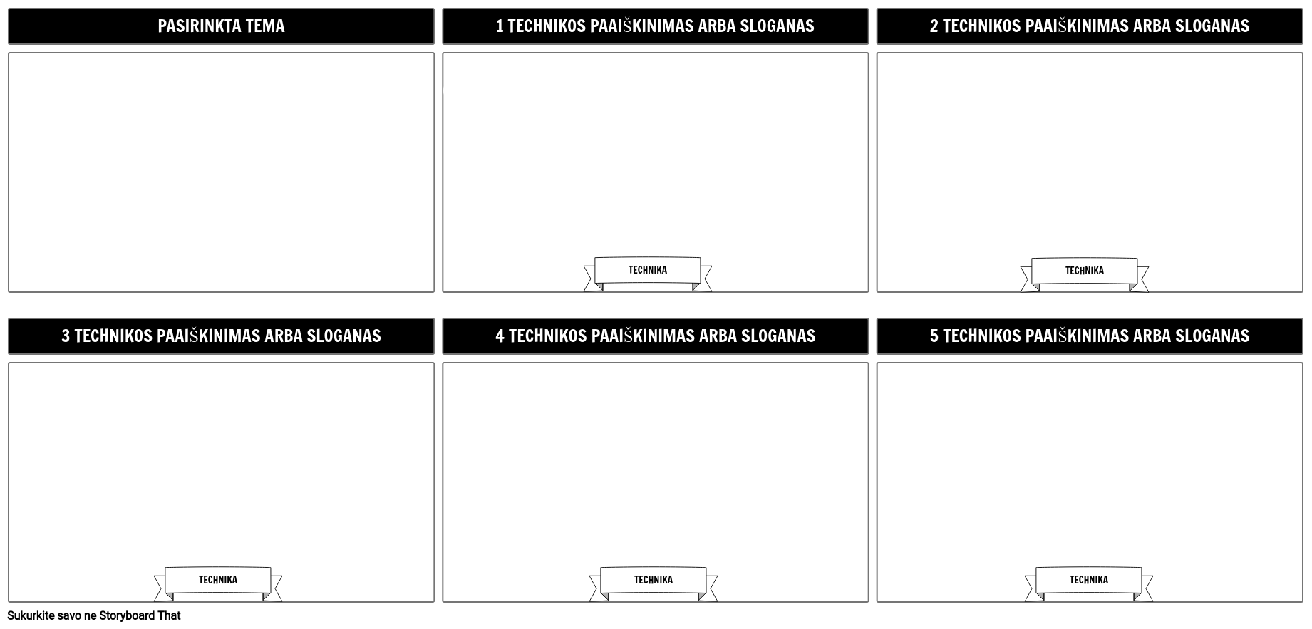 Propagandos Priskyrimo Šablonas Storyboard By Lt Examples 4139