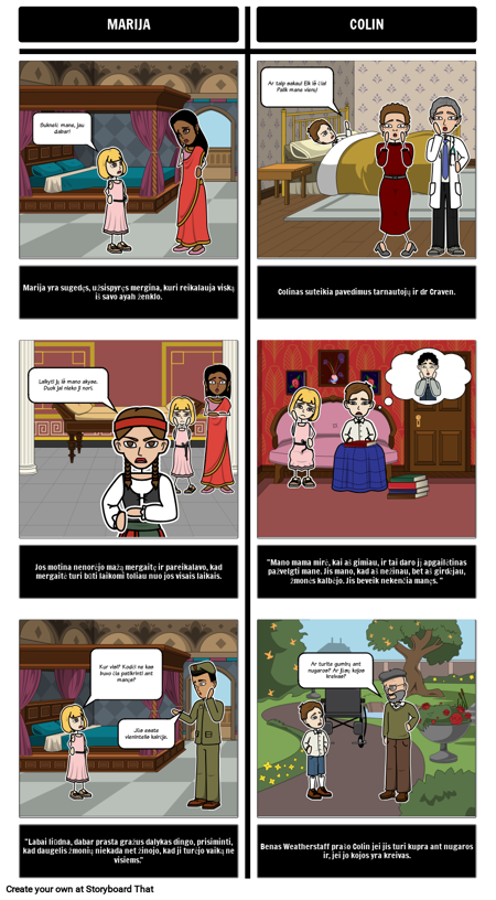 The Secret Garden - Palyginti / Contrast