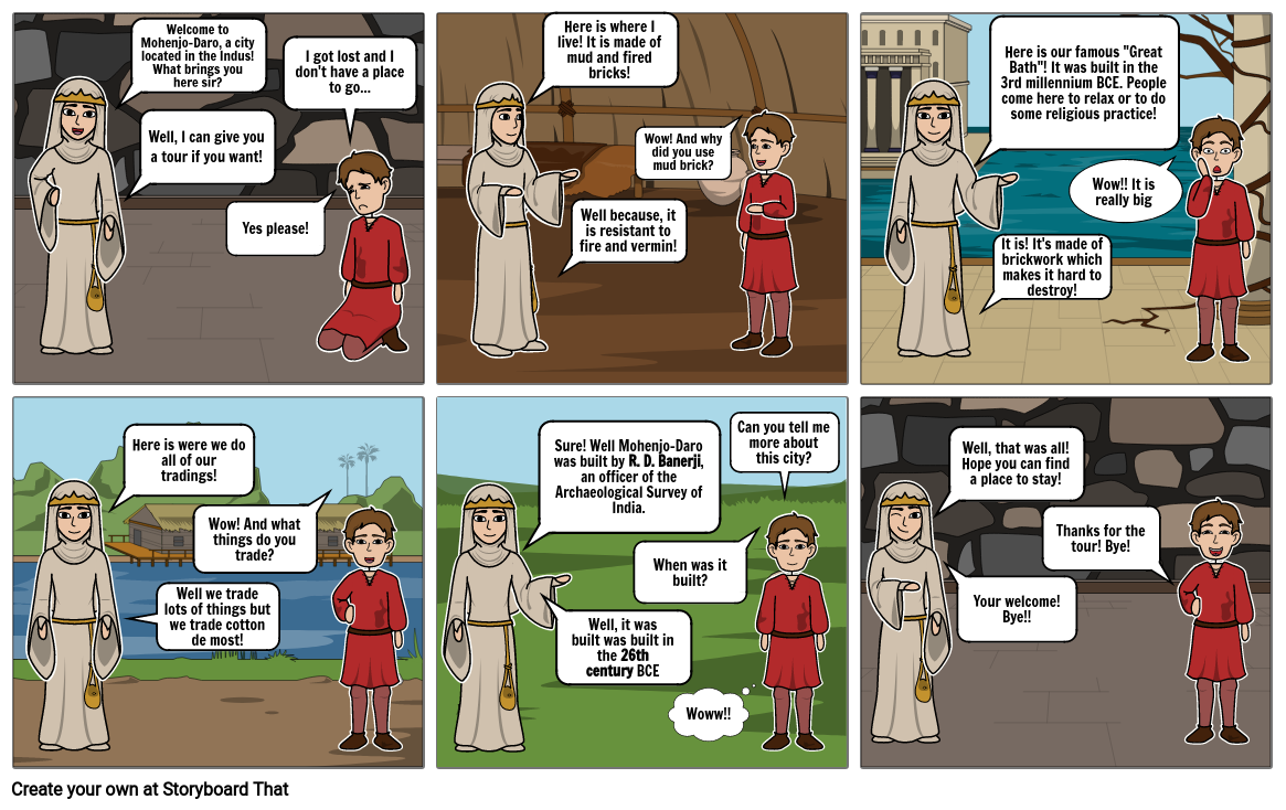 Indus Valley Civilization Storyboard By Lucianaquinones