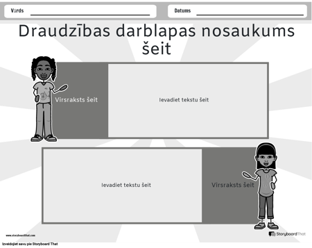 Draudzīgā Ainava Melnbalta 3