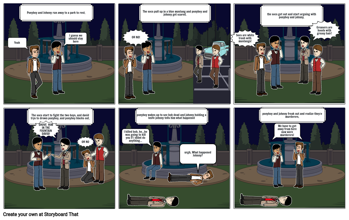 THE OUTSIDERS COMIC