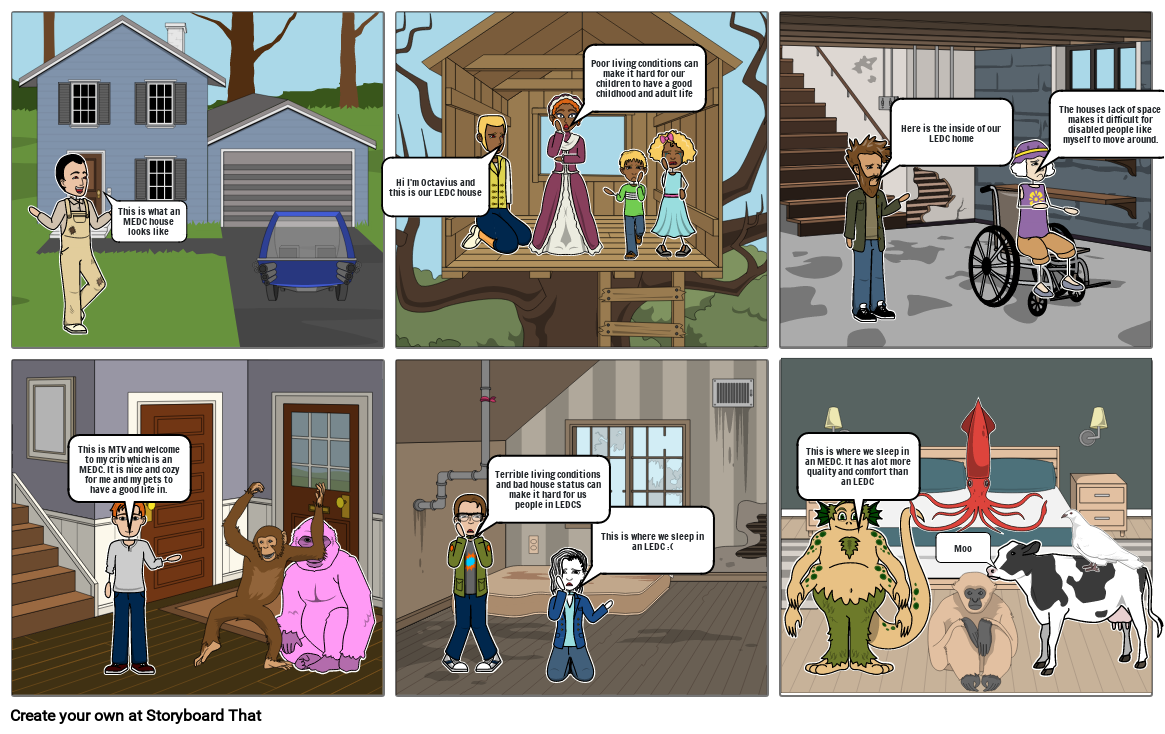 LEDC/MEDC Storyboard by lwalker573