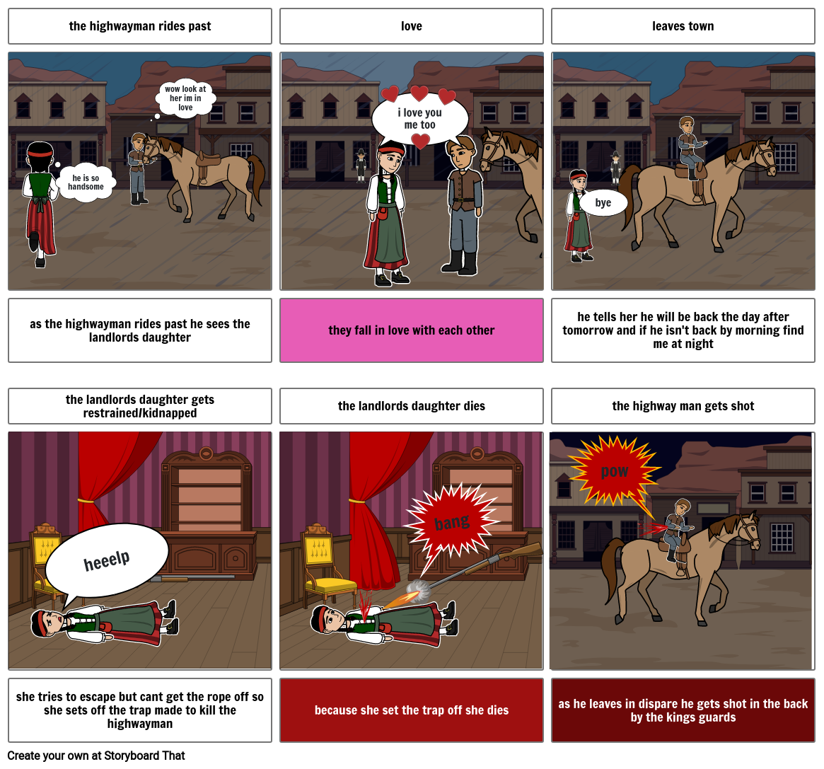 the-highwayman-storyboard-by-m-g-prescott-student-saintkentigern-com