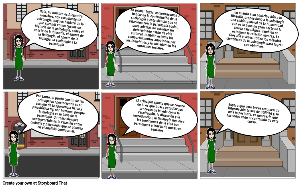Historieta 1 Historia De La Psicologia Storyboard 1460