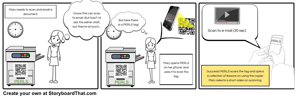 Use Copier To Scan-QR Code