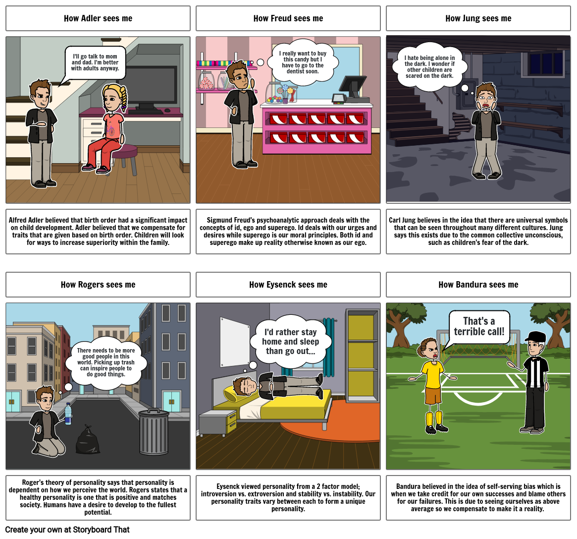 Psychology Storyboard by marcottemj