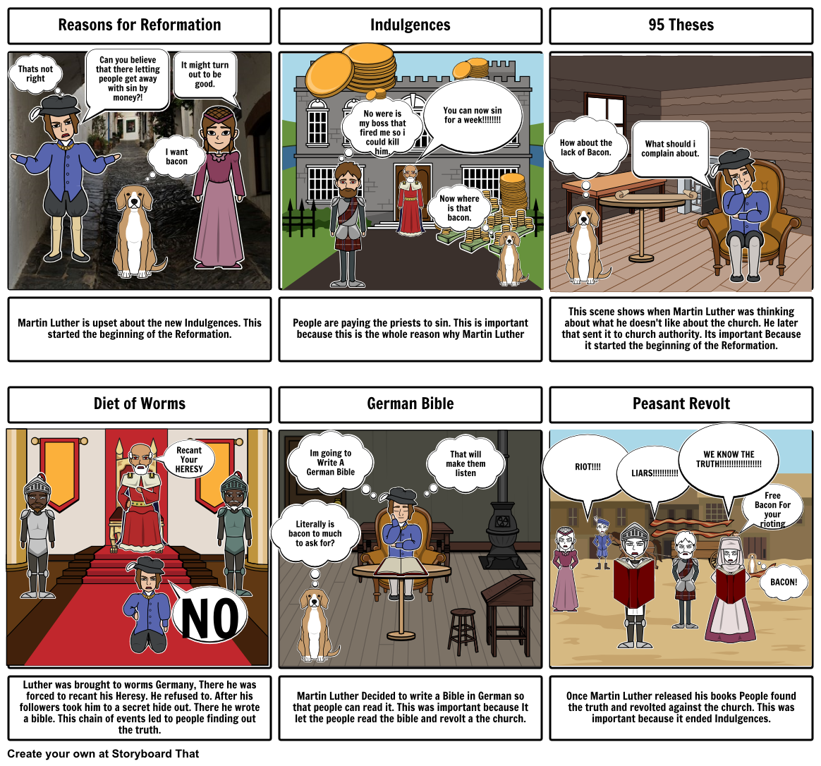 Martin Luther by Marcus Zuniga Storyboard by marcuszuniga