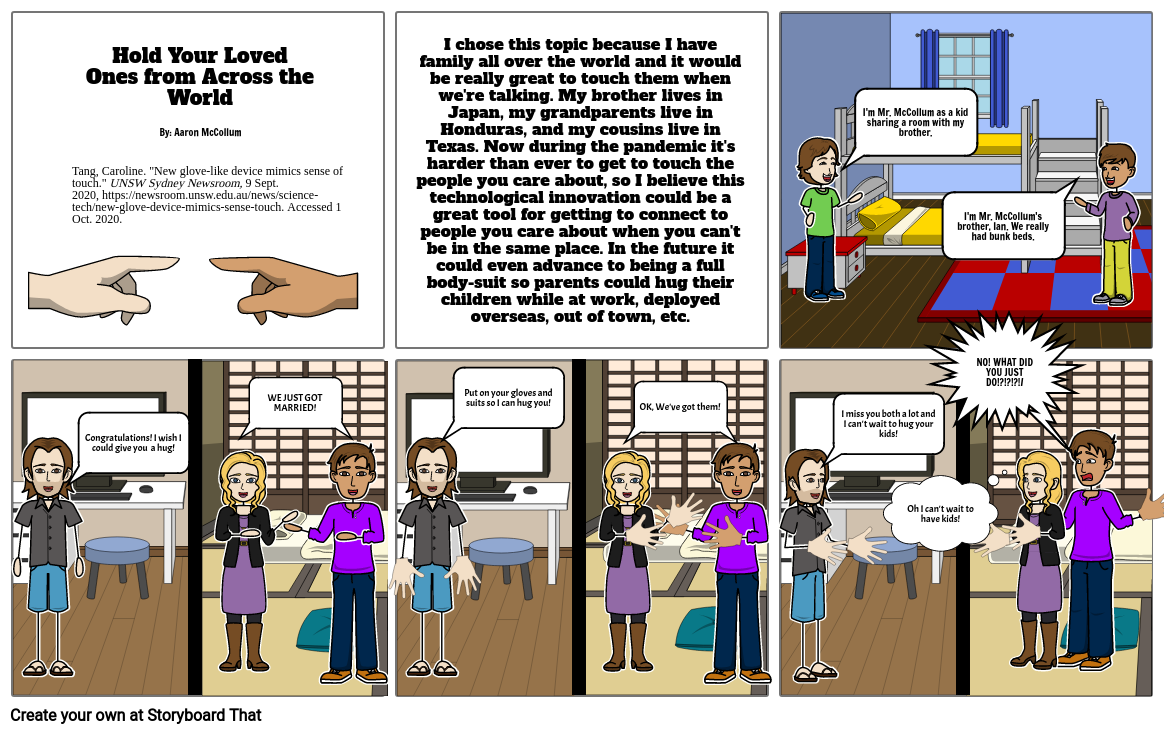Acm Tech News Storyboard Example Storyboard By Mccolaa 