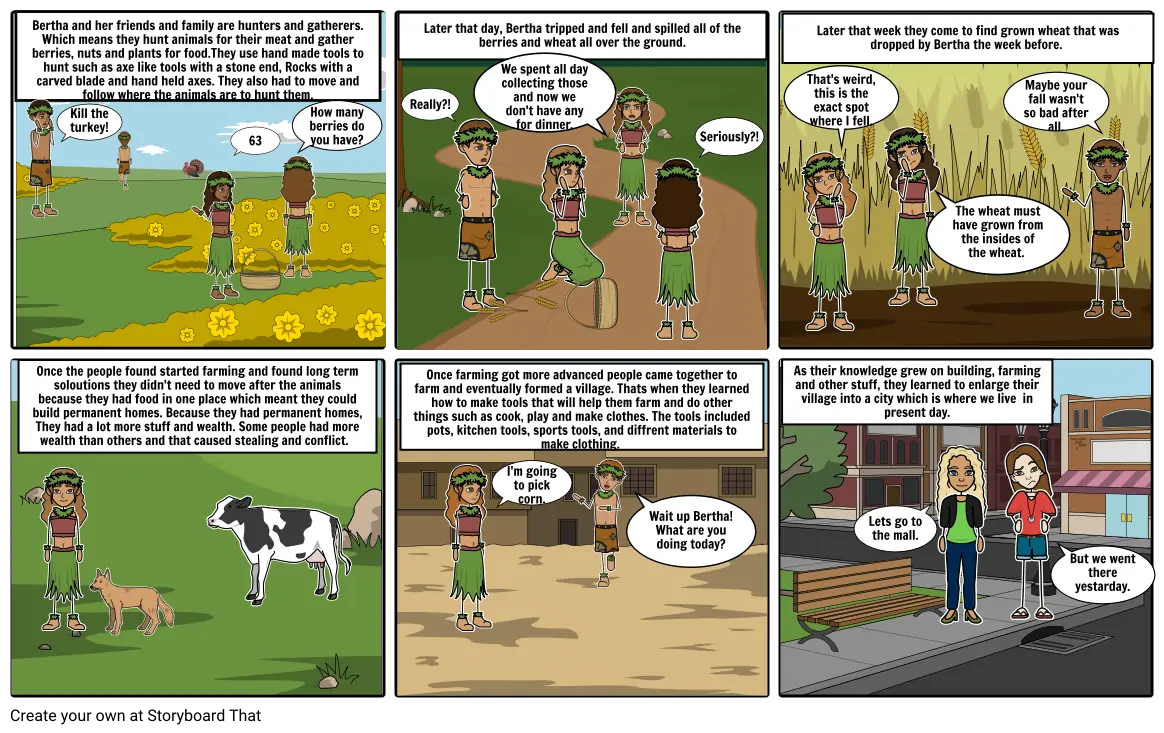 Social Studies Comic Strip