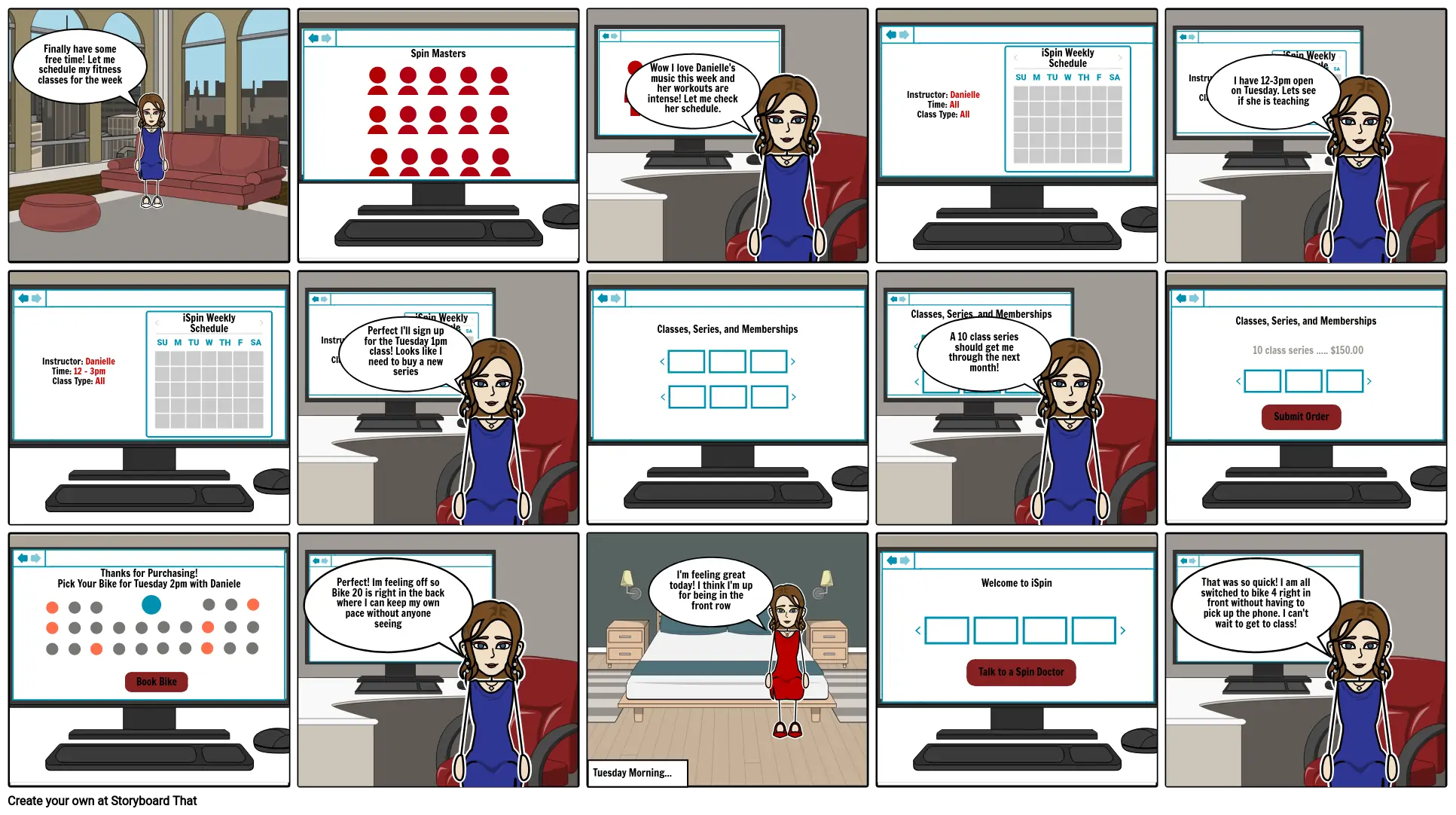 iSpin Storyboard