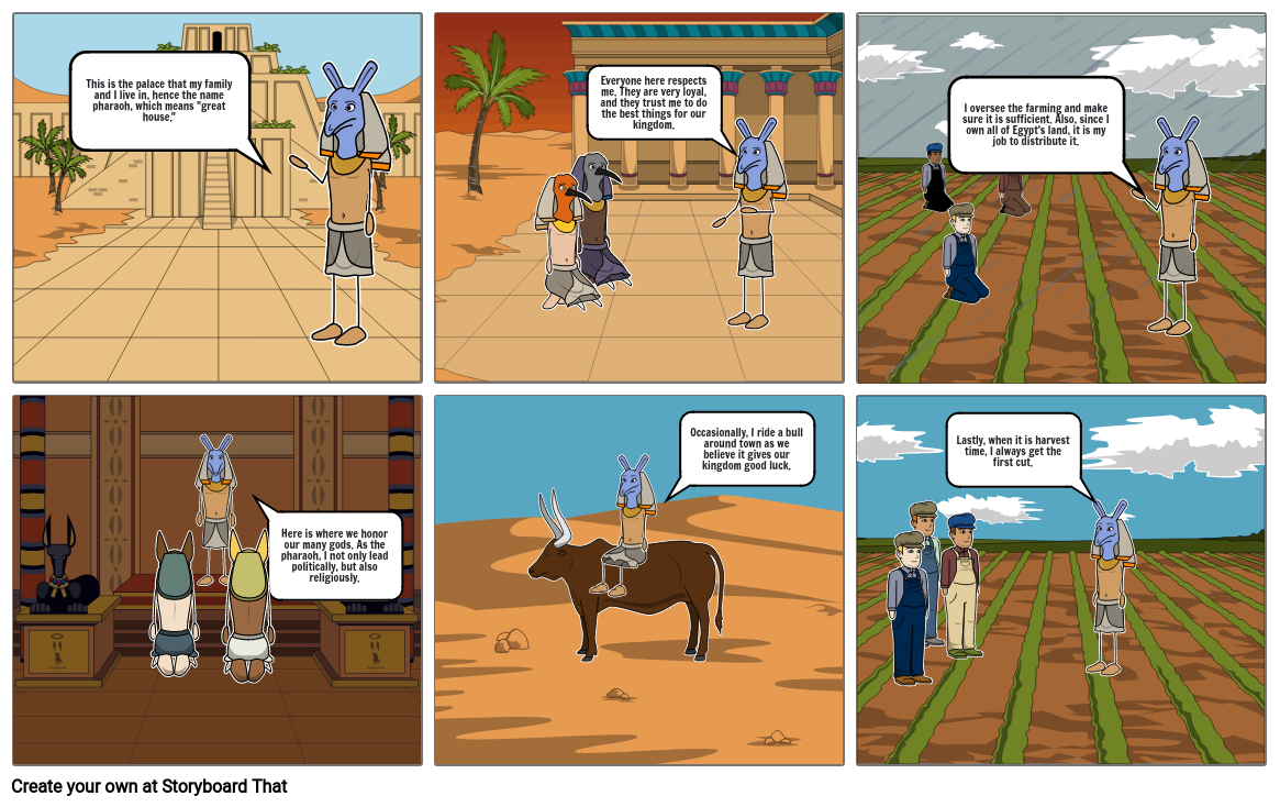 Ancient Egypt Government Storyboard By Melinabhakeram