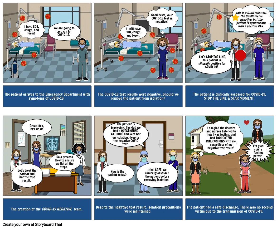 Infection Control Storyboard