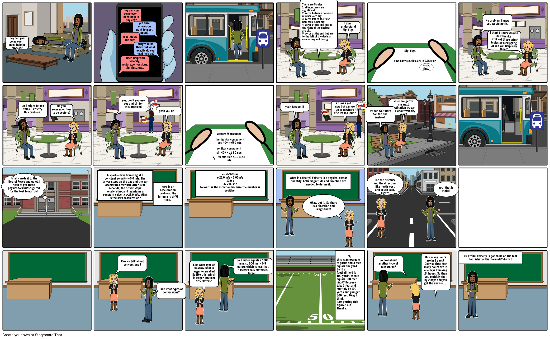 physics comic book Storyboard by merciful2020