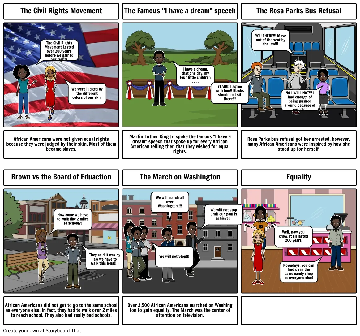 the-civil-rights-movement-storyboard-por-merryzhu