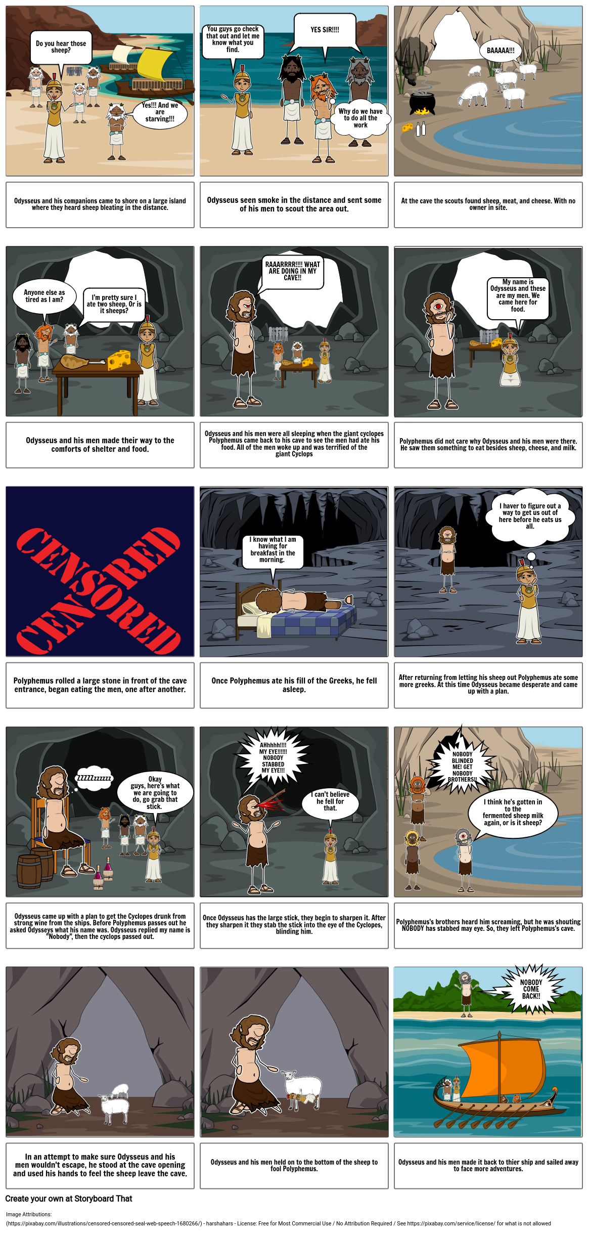 odysseus-and-the-cyclops-island-storyboard-by-michael31134