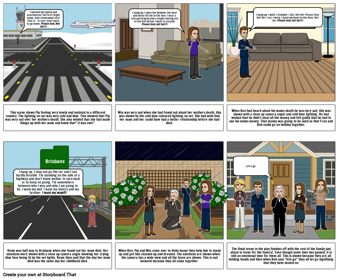 Unknown Story Storyboard por mitchell90869