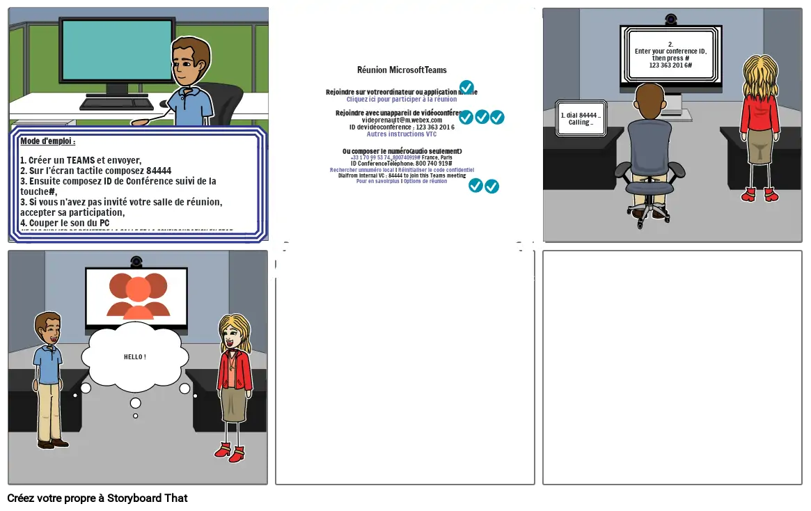 Comment organiser une Visio