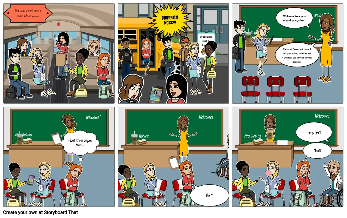 School (Hannah&#39;s Story 2)