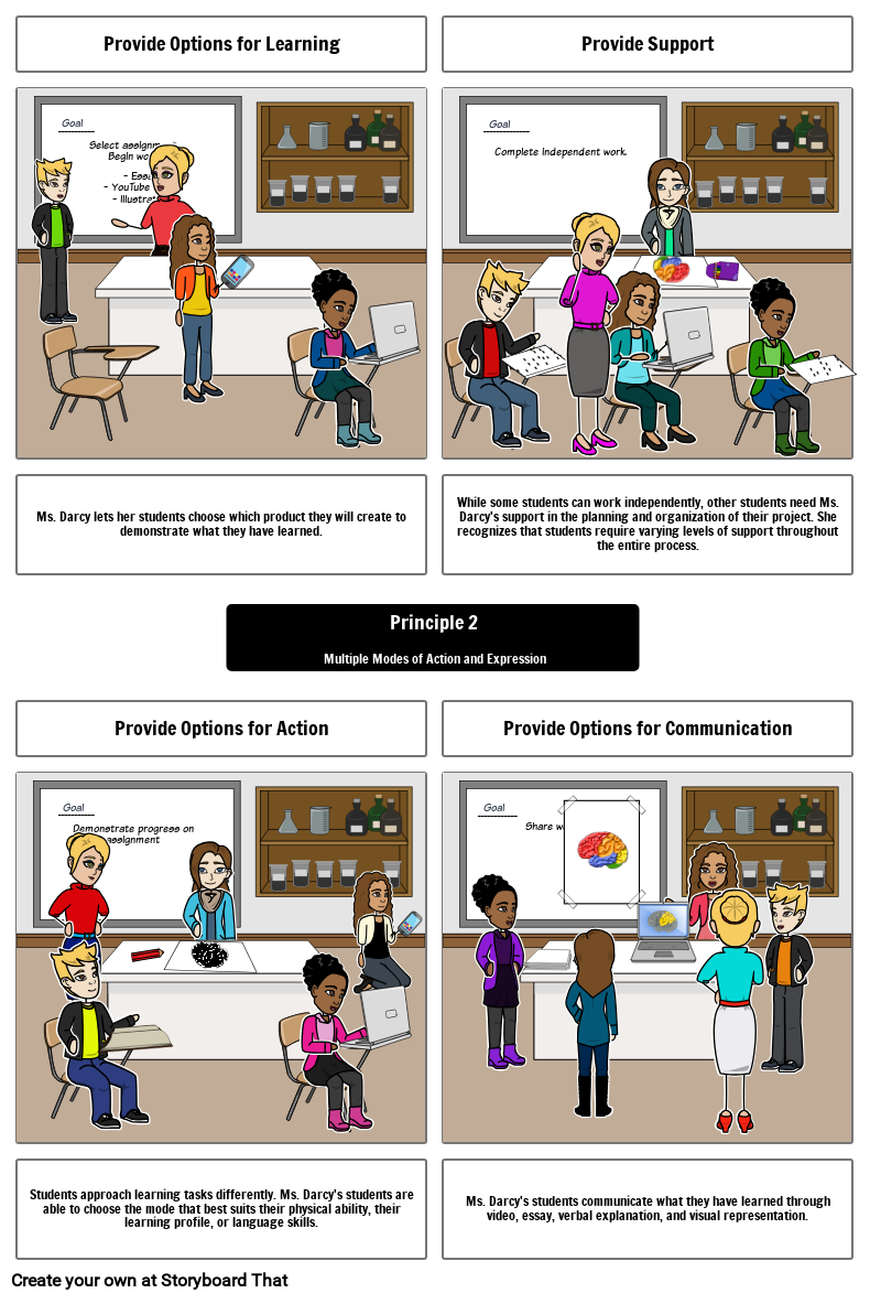 Universal Design for Learning Instructional Strategies