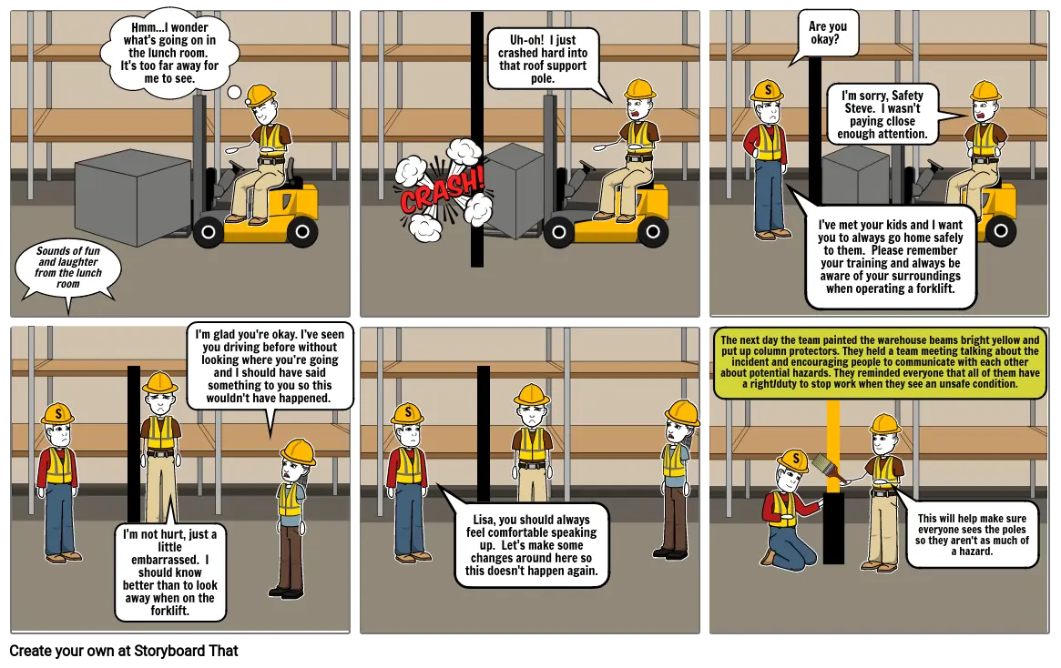 The Safety Squad:  Forklift Accident