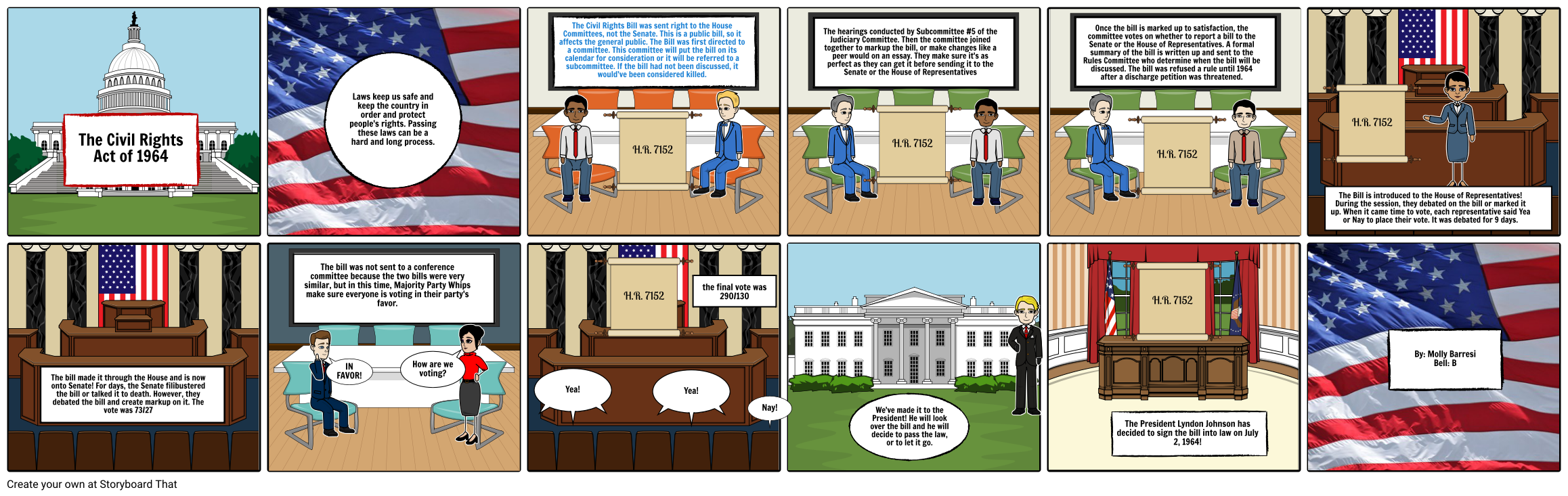 how-a-bill-becomes-a-law-storyboard-by-mollycb