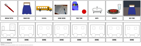 Routine Train - School Age