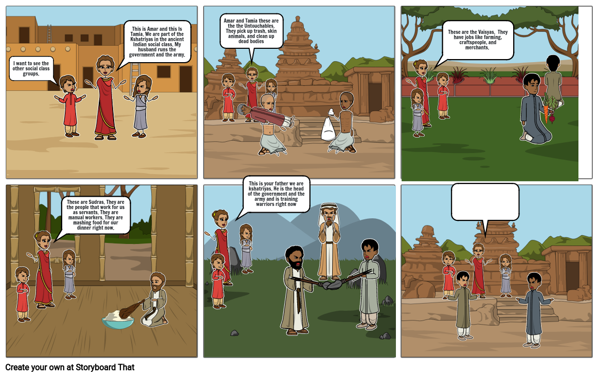 Ancient India Storyboard by moranb22123