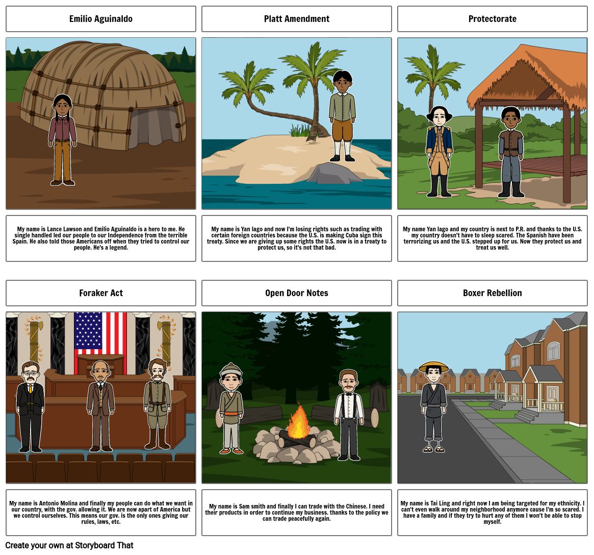 American Imperialism Storyboard por ms13017