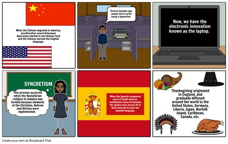 Cultural Changes Storyboard