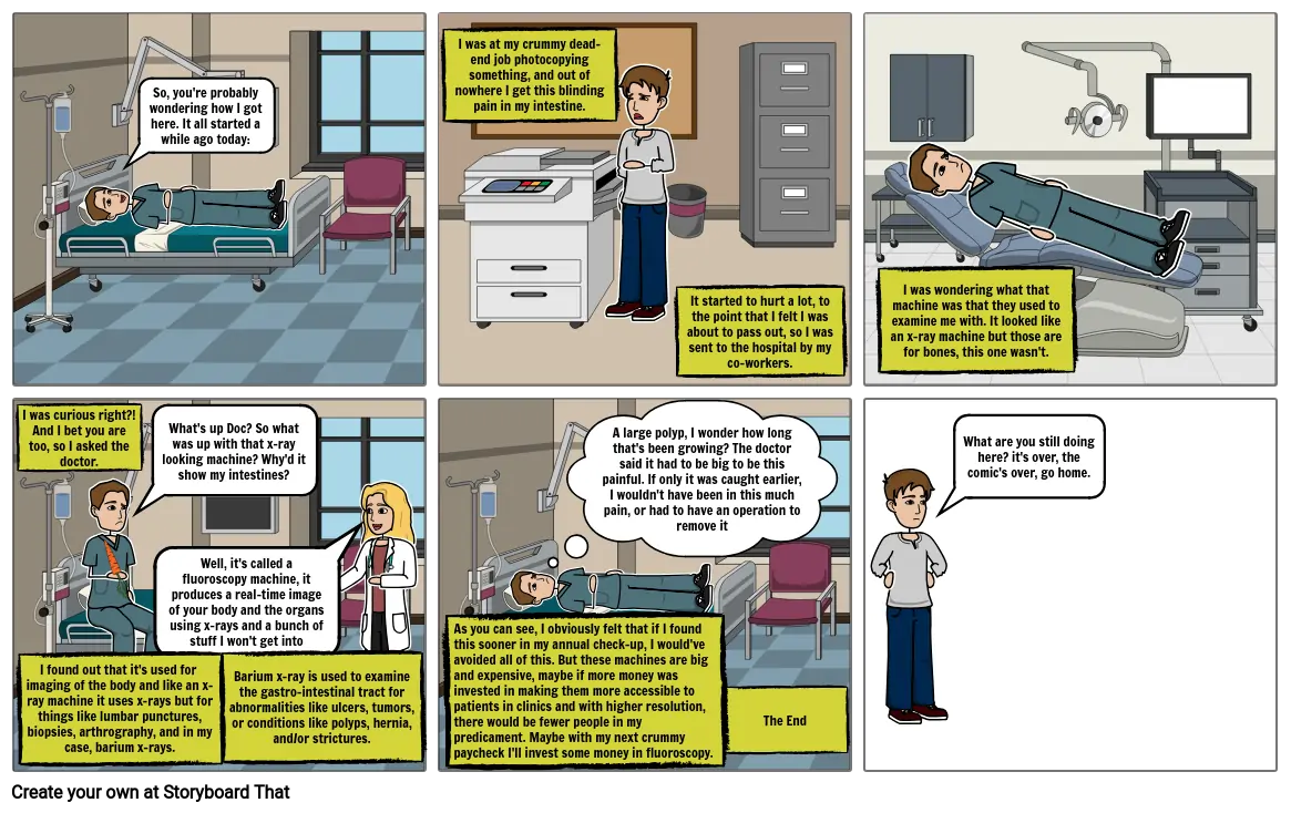 Fluoroscopy comic