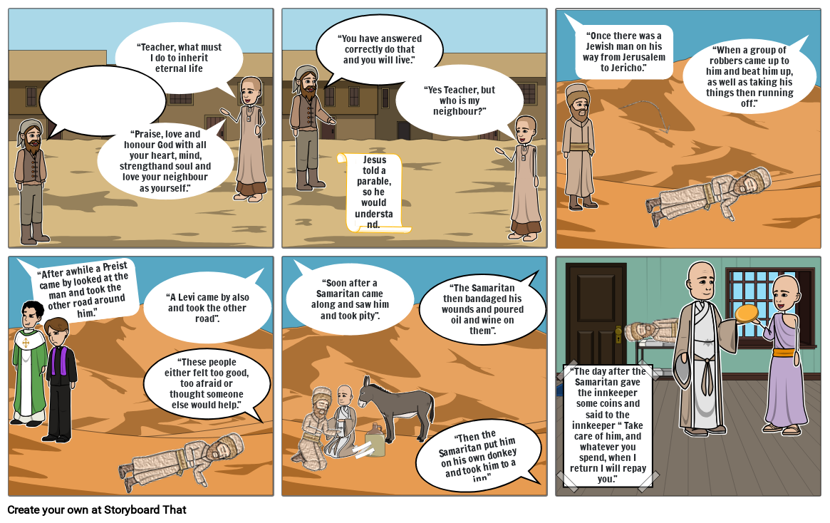 the good samaritan Storyboard by nae_nae1