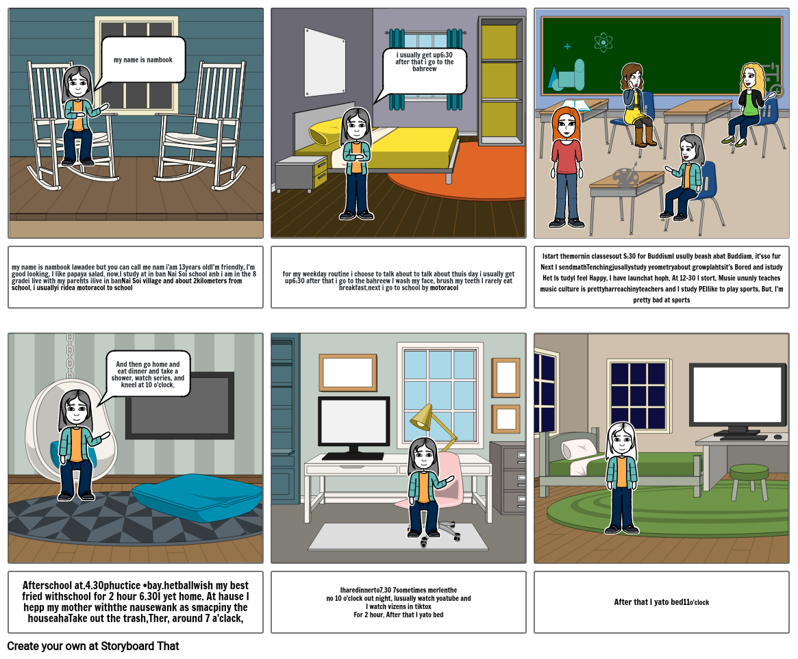 my Storyboard by nambook