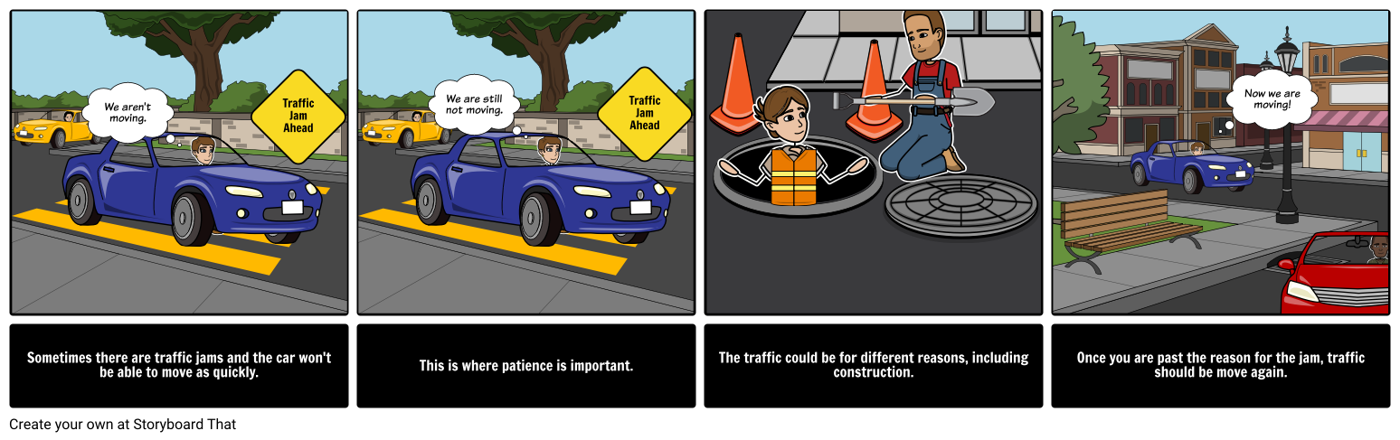 social-stories-traffic-jam-storyboard-von-natashalupiani